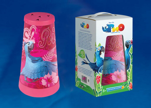 TLI-270 RIO1-29 PINK Настольный светильник-туба, серии RIO. Питание от 220В. Цвет корпуса - розовый. Упаковка - картонная коробка.