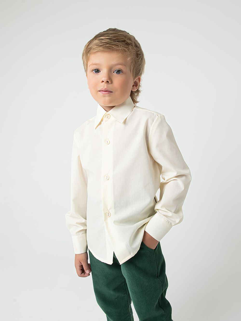 Рубашка хлопковая "Тофу"