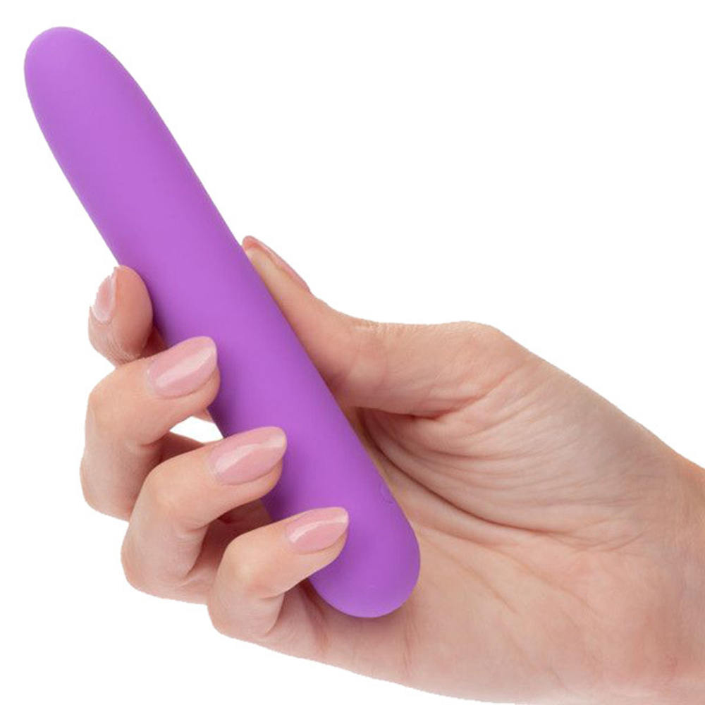 Фиолетовый мини-вибратор 10,75см California Exotic Novelties Bliss Liquid Silicone Mini Vibe SE-0569-05-3