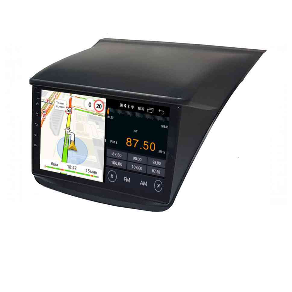 Магнитола для Mitsubishi L200, Pajero Sport 2006-2016 - Parafar PF220RN2K на Android 13, QLED+2K, ТОП процессор, 4Гб+32Гб, CarPlay, 4G SIM-слот