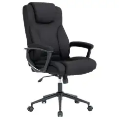 Кресло BRABIX PREMIUM "Adagio EX-551", ткань, пятилучие металл, черное, 532938
