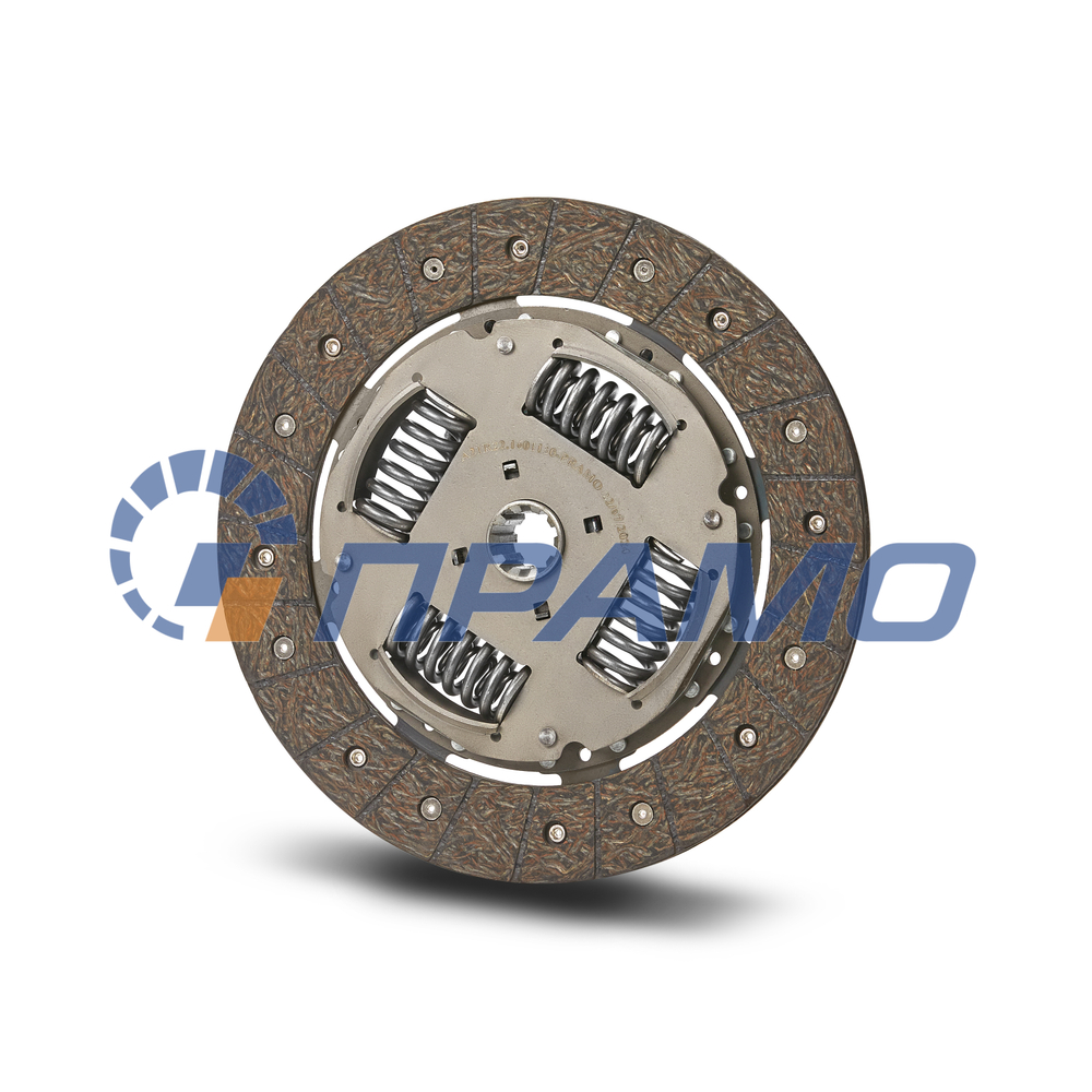 А21R22.1601130 (ПРАМО) Диск сцепления ведомый для ГАЗель Next дв.CUMMINS ISF 2.8 ЕВРО-4 КПП Н/О