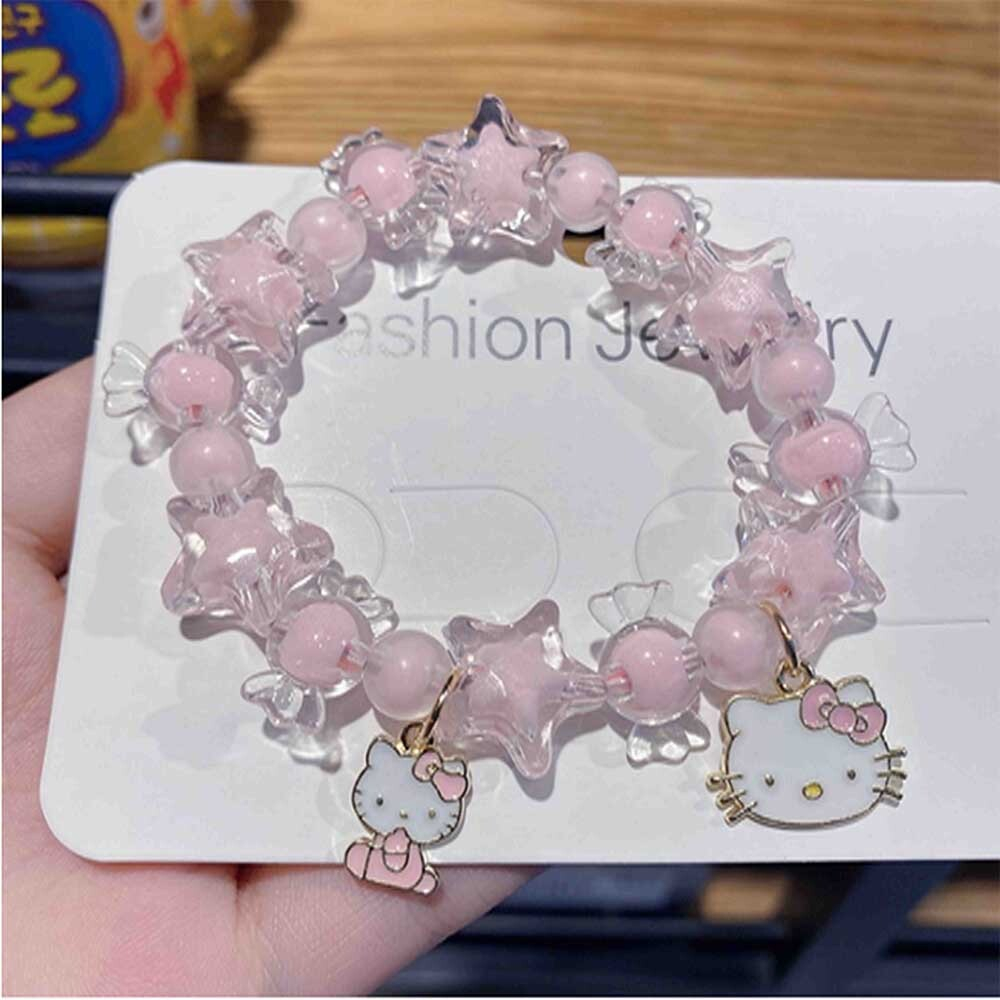 Браслет Hello Kitty (розовый)