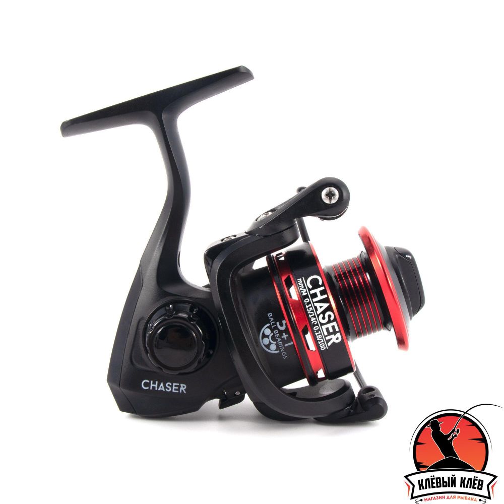Катушка безынерционная Namazu Chaser NEW CH4000, 5+1 подш., метал. шпуля + запасная графит. шпуля/20