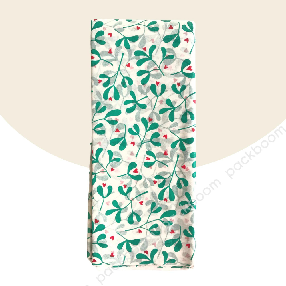 бумага тишью оптом, тишью с веточками