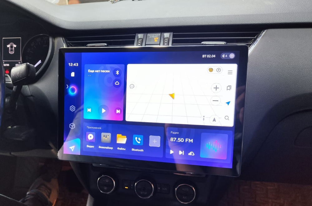 Магнитола для Skoda Octavia A7 2013-2020 - Teyes CC3-2K-360 монитор 13" 2K QLED на Android 10, 6Гб+128Гб, CarPlay, 4G SIM-слот, 4 камеры в комплекте