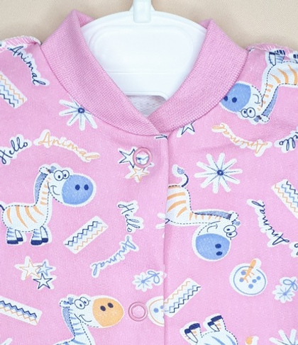 Боди Зебра (розовый)