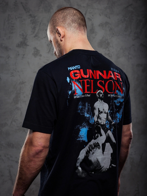 Футболка MANTO GUNNAR чёрная
