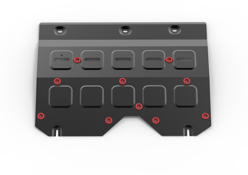 Защита картера и КПП АвтоБроня для DongFeng Shine GS РКПП FWD 2024-н.в./Shine РКПП FWD 2024-н.в., рынок РФ, сталь 1.5 мм, с крепежом, штампованная, 111.09309.1