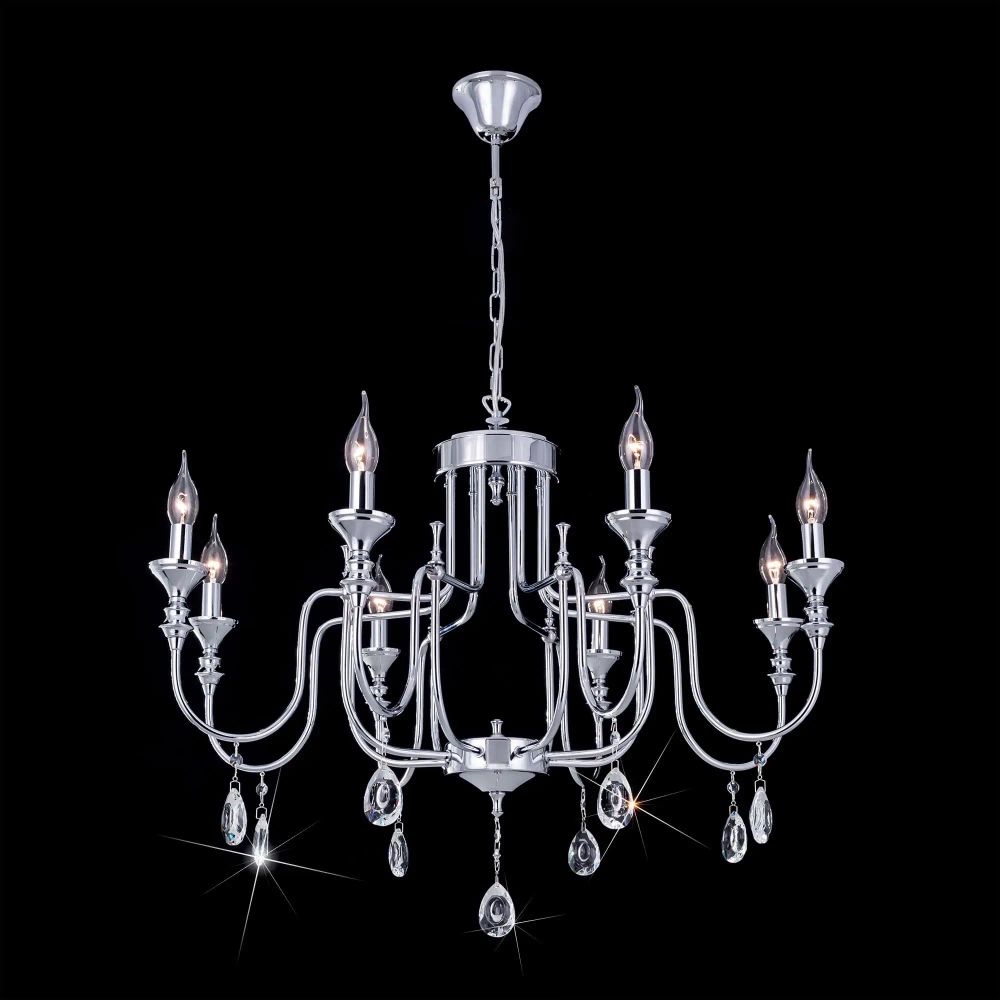 Citilux Рига CL437181 Люстра подвесная Хром