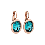 Серьги Qudo Tivola Indicolite 303020 BL/RG
