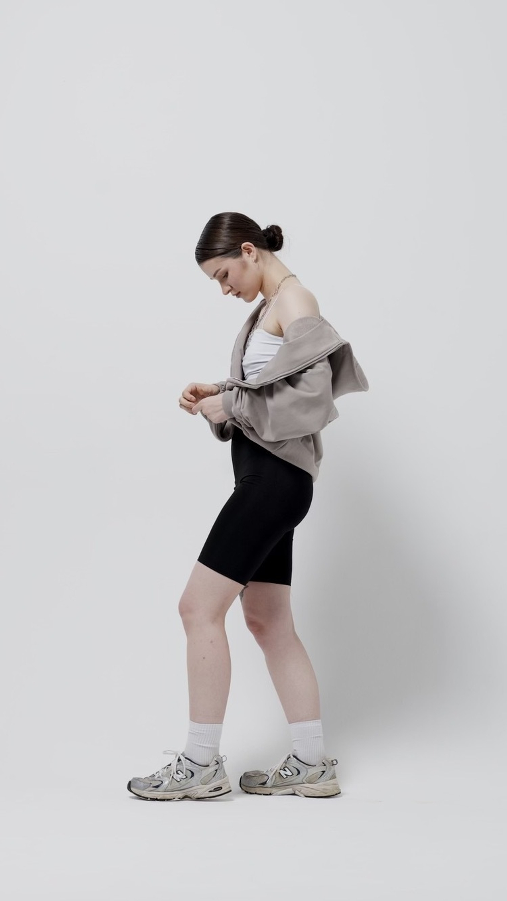 Худи Zip Beige