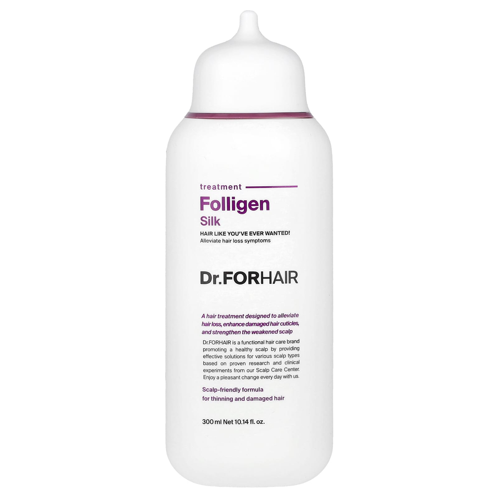 Dr.ForHair, Folligen Treatment, Silk, 300 мл (10,14 жидк. унц.)