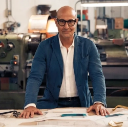 GreenPan Сковорода Stanley Tucci™ 30 см + крышка Pine Grren