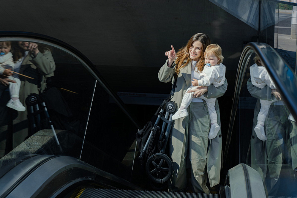 Детская прогулочная коляска Espiro Wave 2024 307 Gray shadows