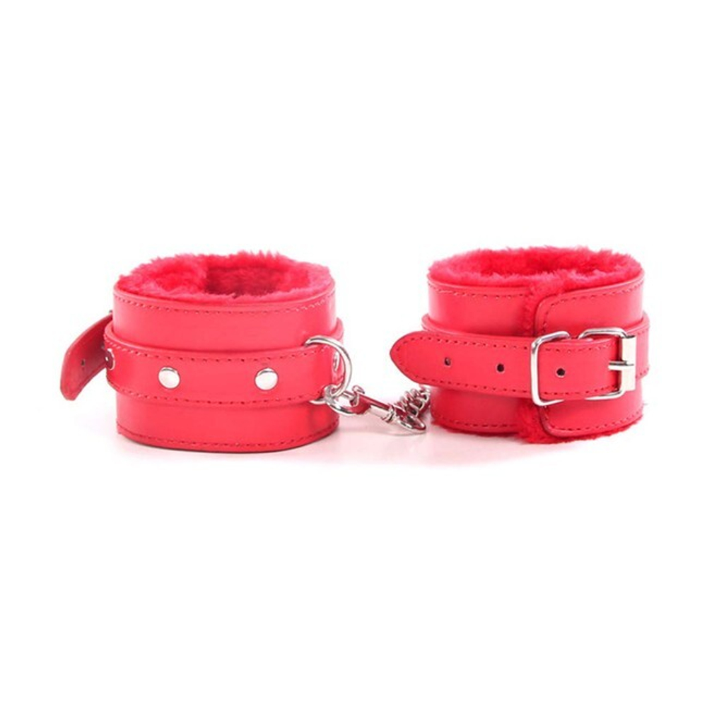 Красный BDSM набор для ролевых игр bdsm kit Muqu (7 предметов) (Цвет: красный)