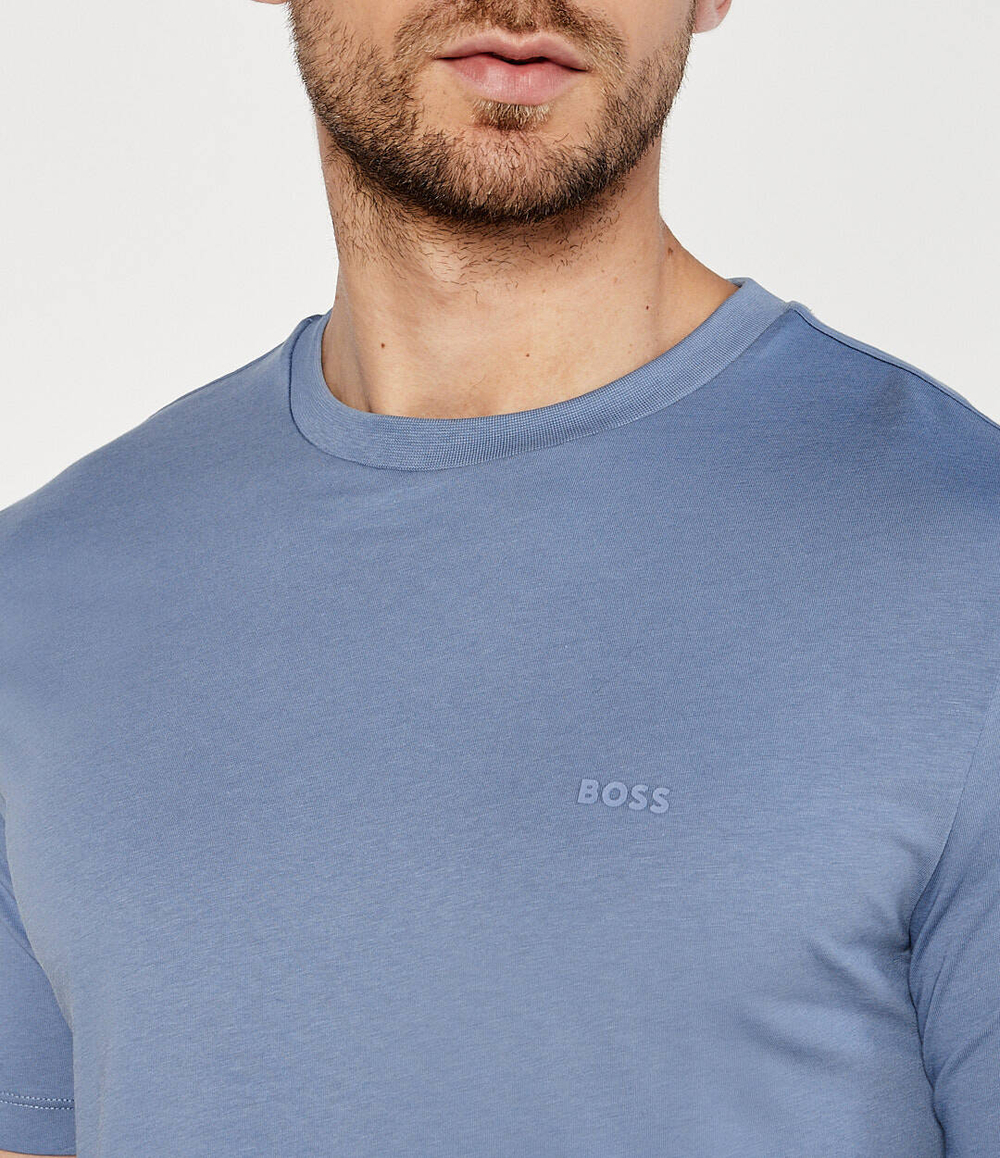 Футболка Thompson BOSS BLACK - голубой(50468347)