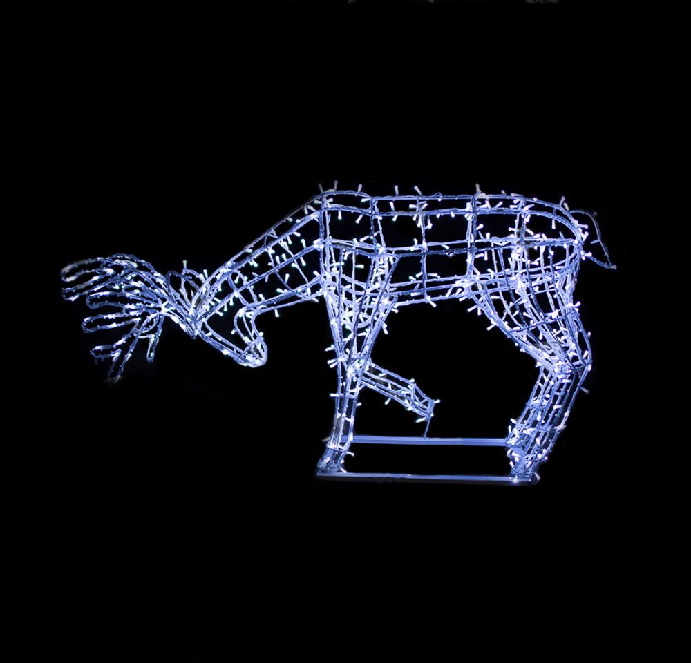 Световая фигура оленя «Рудольф»