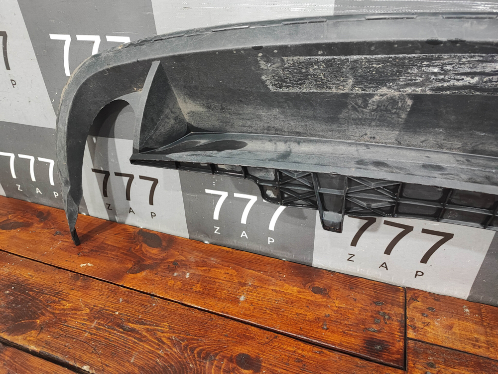 Юбка заднего бампера Volkswagen Passat B7 11-15 Б/У Оригинал 3AE807521