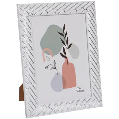 Фоторамка 13*18см «Флоренция» серый, пластик