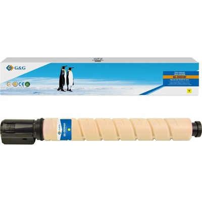 Тонер-картридж G&G, аналог Canon CEXV49Y для imageRUNNER Adv C3020/C3320/C3325 желтый (19K)