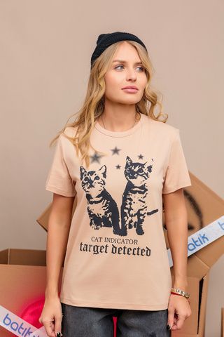 097_БК25 Футболка кор.рукав, бежевый