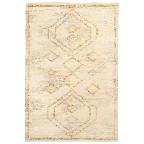 Ковер из джута и переработанного хлопка kolkata из коллекции ethnic, 160х230см