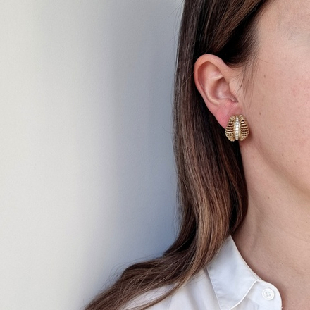 Клипсы Oscar de la Renta