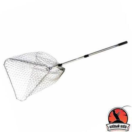 Подсачек складной телескопич. Namazu L- 150 см, треугольный обод 40 см, леска