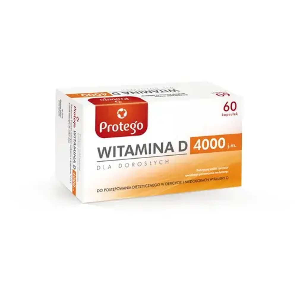 Протего Витамин D 4000 - 60 капсул