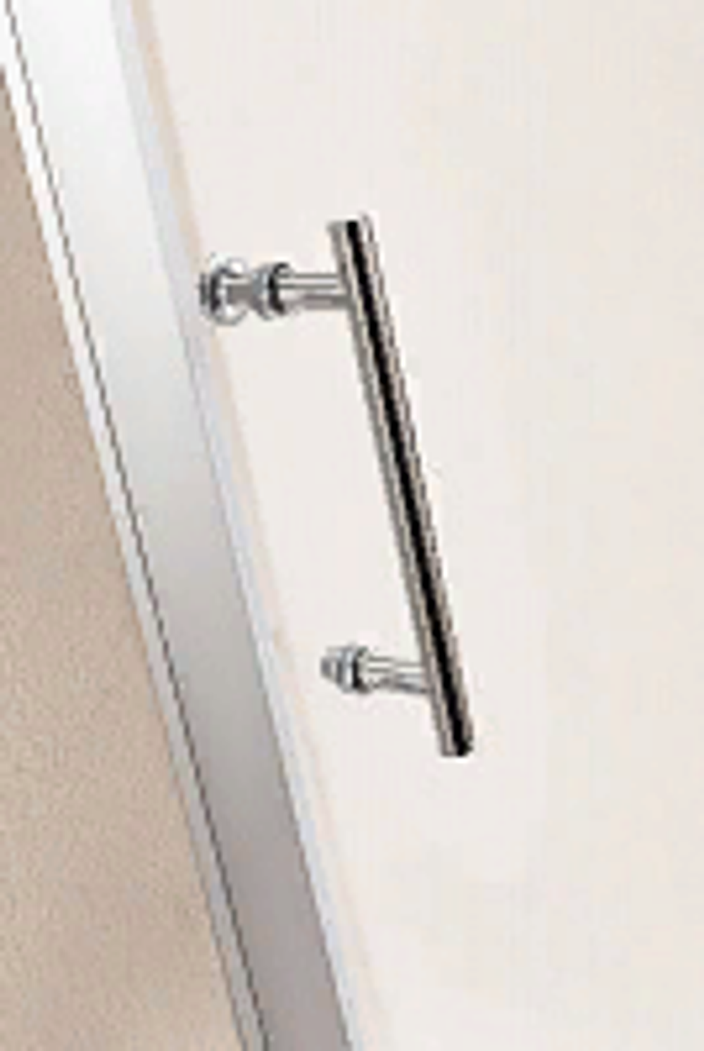 Дверь в проём Cezares MOLVENO-BA-1-100-C-CR-IV, 100х195, профиль хром, стекло прозрачное