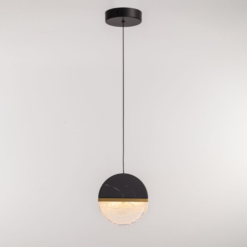 Подвесной светильник MD25030008-1A brass/black