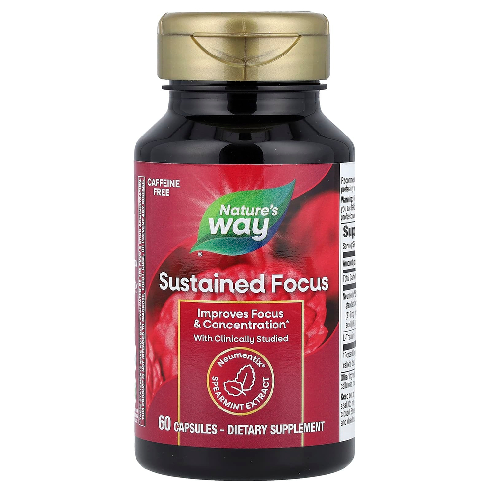 Nature's Way, Устойчивый фокус, 60 капсул
