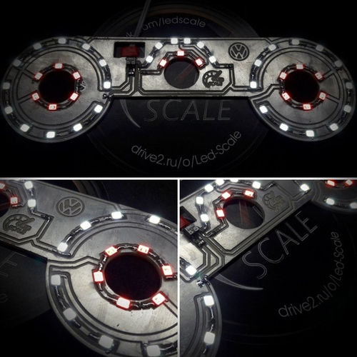 Плата для пересвета блока печки Volkswagen Passat B5