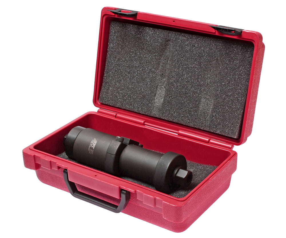 JTC-1003 - Приспособление для снятия и установки сайлентблоков рычагов передней подвески (VW Т4) комплект JTC - Комплектация

Силовой винт;
Оправка универсальная;
Оправка универсальная;
Фиксатор для запрессовки;
Фиксатор для запрессовки;
Винты для фиксаторов #4 и #5 – 2 шт.;
Оправка для запрессовки;
Гайка;
Оправка универсальная;
Оправка для выпрессовки;
Оправка для выпрессовки.


Описание

Предназначен для снятия и установки сайлентблоков рычагов передней подвески автомобиля.
Также может использоваться для установки фланца передней полуоси.


Применение

Volkswagen T4.