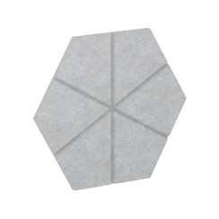 AcustiX Настенная панель шестигранная (6 лучей) VE.NP-6G6L-100 Зимний Лес 200*173*12(сторона 100мм)