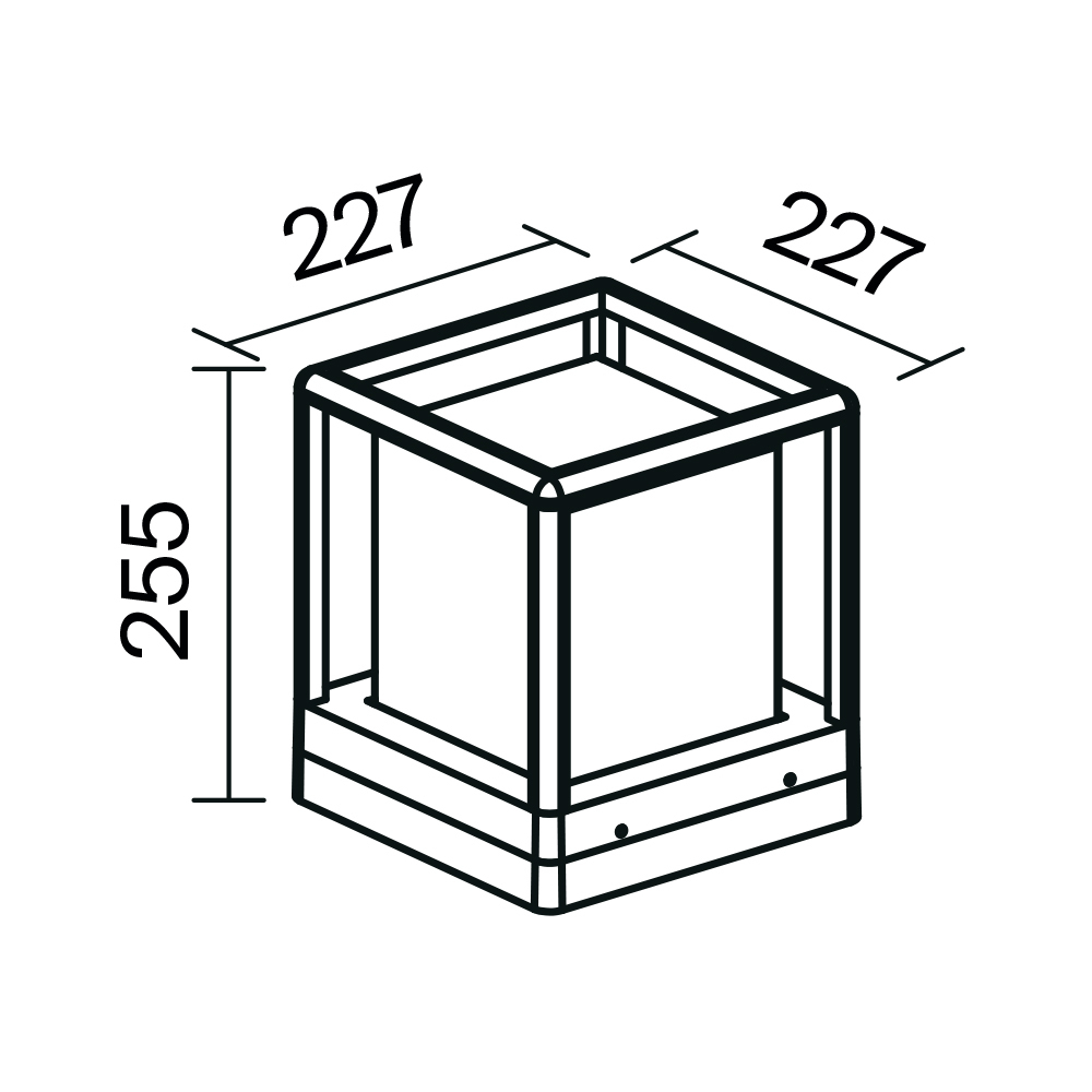 Ландшафтный светильник Maytoni Trim O455FL-01GF