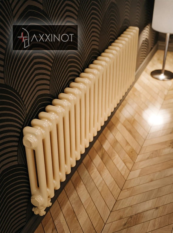 Axxinot Sentir 2030 - двухтрубный трубчатый радиатор высотой 300 мм, нижнее подключение