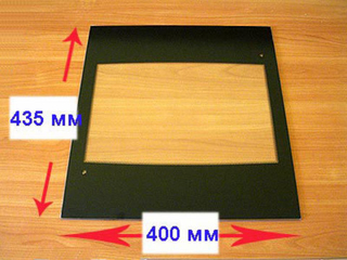 Стекло духовки внутреннее 3200.15.0.004-01 для плит Гефест