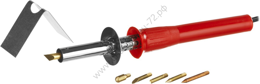 MIRAX 450°C 220В 40Вт 6 насадок, Прибор для выжигания (55430-H6)