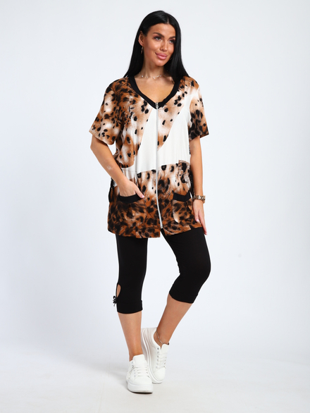 Брюки на манжете 2