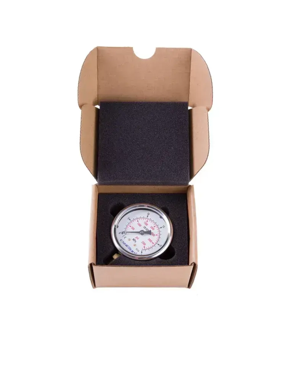 Манометр 0-6 пар гидравлический виброустойчивый CSHERUN G1/4 63мм 1.6класс медный сплав и нержа.сталь