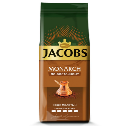 Кофе молотый Jacobs Monarch По-восточному 230 гр м/уп