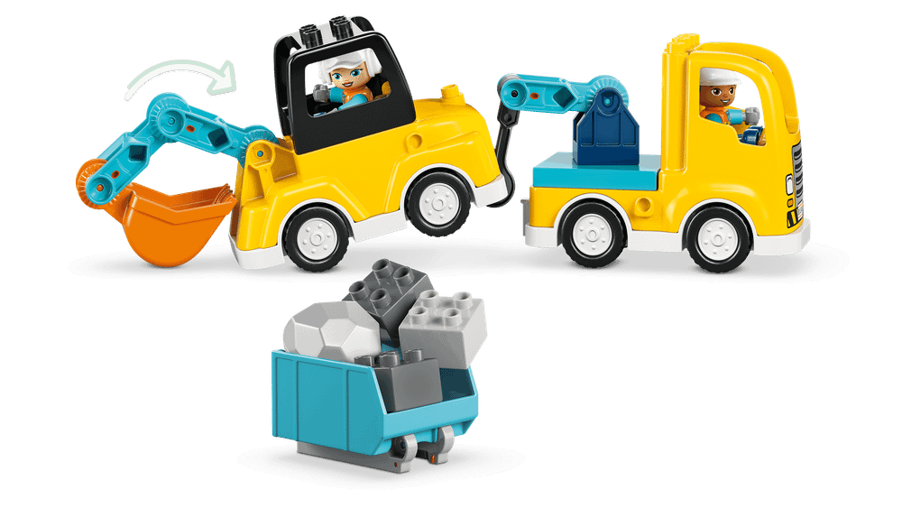 Конструктор LEGO Duplo 10475 3 in 1 Construction Vehicles