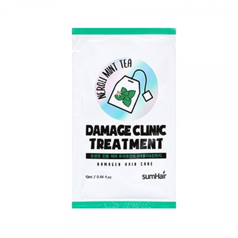 Бальзам для поврежденных волос МИНИ SUMHAIR Damage Clinic Treatment Neroli & Mint Tea 13 мл
