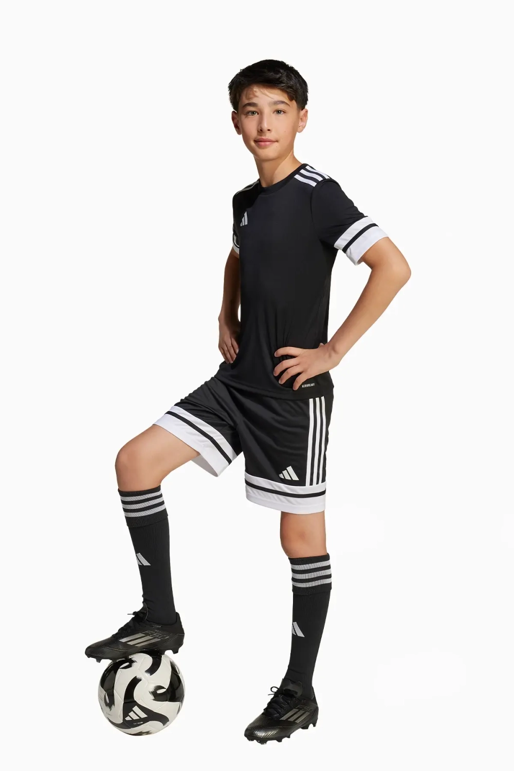 Футболка adidas Squadra 25 Junior - черный