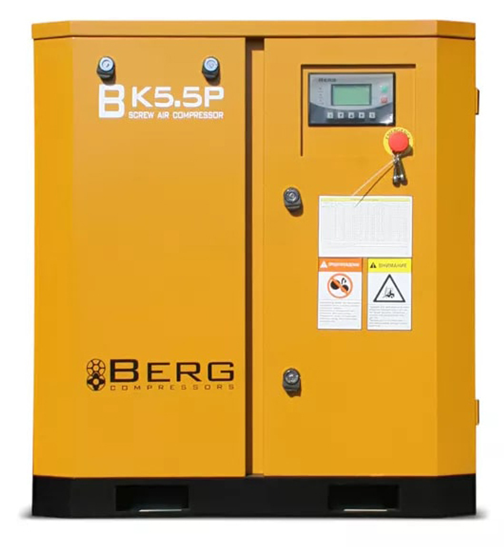 Винтовой компрессор Berg ВК-5.5Р 10 (IP54)