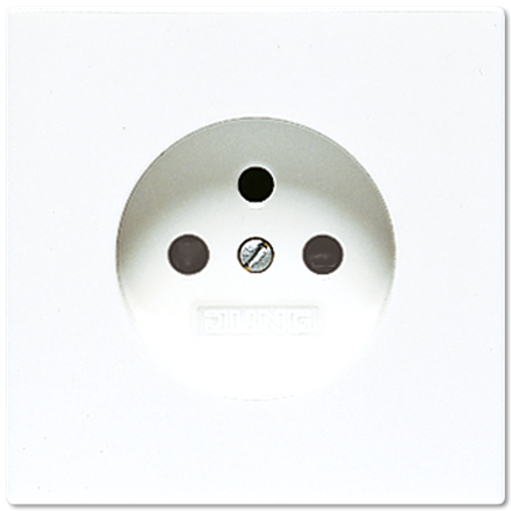 JUNG SCHUKO®-розетка с подсветкой, арт.LS520-OWWPL