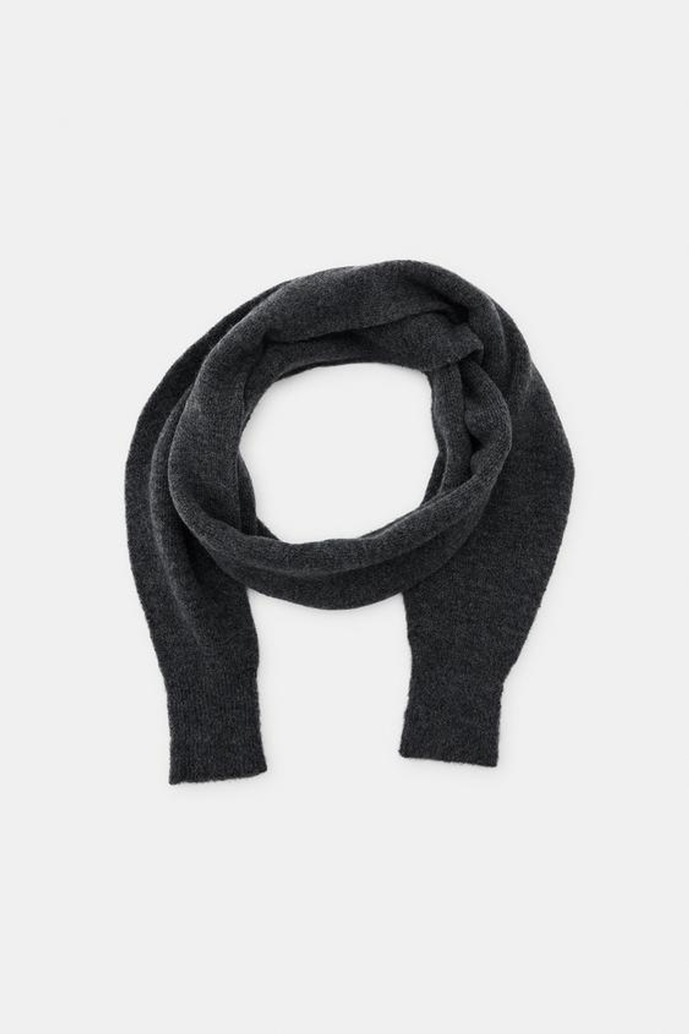 ZARA ШАРФ С ИМИТАЦИЕЙ РУКАВОВ, СЕРЫЙ