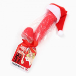 Леденец на палочке XXL «Новый год: Плохо себя вел» 18+, клубника, 140 г